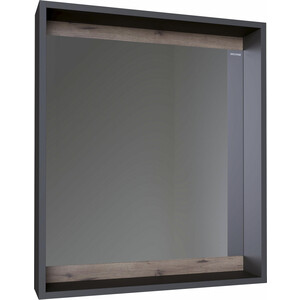 Зеркало Grossman Смарт 60х70 веллингтон/графит (206007) зеркало 100x80 см grossman pragma 1810080