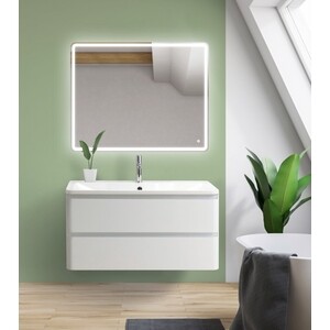 Мебель для ванной BelBagno Albano 120 подвесная, Bianco Lucido подвесная полка зеркало qwerty