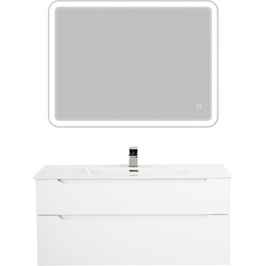 Мебель для ванной BelBagno Etna-H60 100 Bianco Lucido люстра etna 6x40вт е14 белый 64x64x64 см