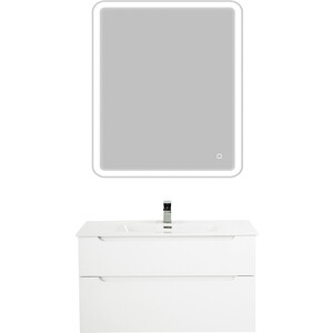 Мебель для ванной BelBagno Etna-H60 90 Bianco Lucido люстра etna 6x40вт е14 белый 64x64x64 см