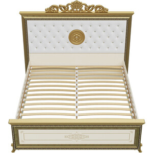 Кровать Мэри Версаль СВ-03МИБК 1600х2000 слоновая кость