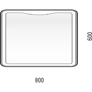 Зеркало Corozo Орли 80х60 сенсор (SD-00000920)