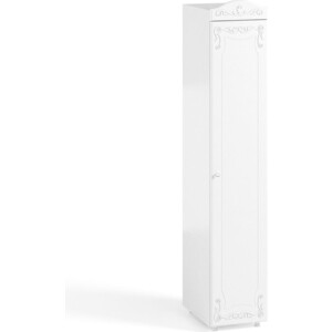 Шкаф для одежды ОЛМЕКО Италия ИТ-33 белое дерево шкаф для одежды олмеко италия ит 50 с зеркальными дверьми и ящиками белое дерево