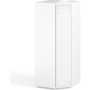 Шкаф угловой ОЛМЕКО Италия ИТ-67 белое дерево шкаф для одежды олмеко монако мн 48 с зеркальными дверьми белое дерево