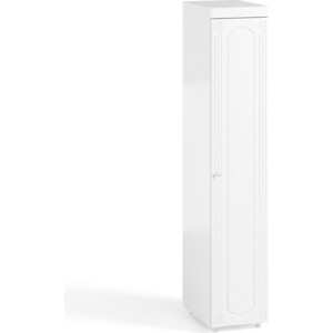 Шкаф для одежды ОЛМЕКО Афина АФ-33 белое дерево шкаф трехдверный олмеко афина аф 56 с ящиками белое дерево