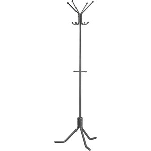 Вешалка напольная Мебелик Пико 3 металлик (П0006054) вешалка костюмная мебелик дэви 1 металлик дуб крымский состаренный п0005571