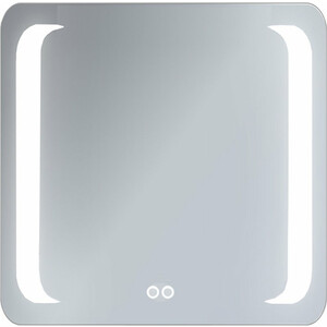 Зеркало Emmy Стелла Люкс 80х80 LED подсветка, антизапотевание (250531) зеркало cersanit led 050 design pro 80х55 антизапотевание с подсветкой kn lu led050 80 p os