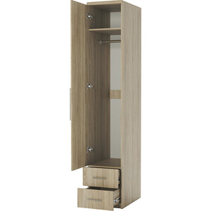 Шкаф для одежды с ящиками Шарм-Дизайн Мелодия МШЯ-11 40х60 дуб сонома