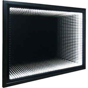 Зеркало Vincea LED 80х60 датчик на движение, черное (VLM-2M800B)