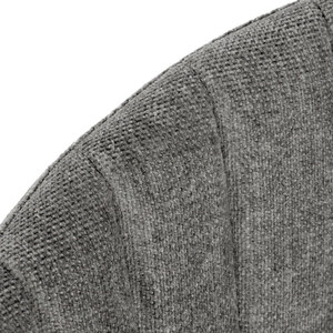 Стул Bradex Turin серый вельвет с хромированными ножками (FR 0860)