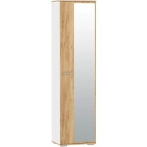 Шкаф для одежды Сильва Санти НМ 013.40 белый фасадный/дуб крафт золотой сушильный шкаф для одежды tropik line