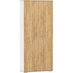 Шкаф для одежды Сильва Санти НМ 040.42 белый фасадный/дуб крафт золотой сушильный шкаф для одежды tropik line