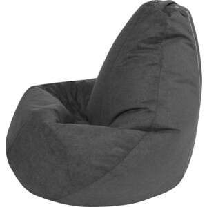 Кресло-мешок DreamBag Графит Велюр XL 125х85
