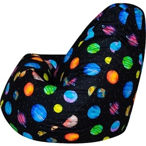 Кресло-мешок DreamBag Груша Галактика L 100х70