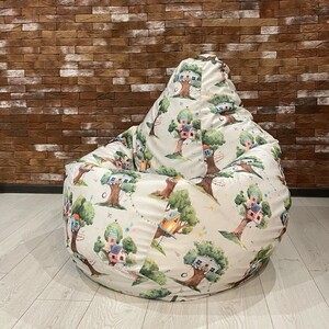 Кресло-мешок DreamBag Груша Домик на дереве 2XL 135х95