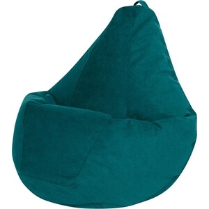 Кресло-мешок DreamBag Нефритовый Велюр 2XL 135х95 кресло мешок dreambag зеленый велюр xl 125х85