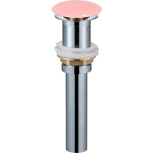 Донный клапан AQUAme Click-clack розовый матовый (AQM7002-0MP) донный клапан с переливом migliore ricambi ml ric 10 106 ra