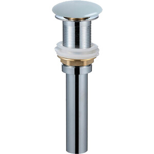 Донный клапан AQUAme Click-clack светло-серый матовый (AQM7002-0MFG) донный клапан damixa option универсальный матовый 210600300
