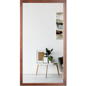 Зеркало Мебелик Артемида 77х46, средне-коричневый (П0006168) вешалка напольная мебелик д 1 средне коричневый п0005558