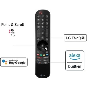 Телевизор LG 55NANO766QA синяя сажа 4K Ultra HD 60Hz DVB-T DVB-T2 DVB-C DVB-S DVB-S2 USB WiFi Smart TV - фото 4