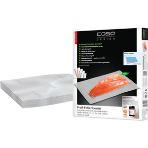 Пакеты для вакуумного упаковщика Caso VC 40*60/150/25 пакеты для вакуумного упаковщика profi cook 8910152