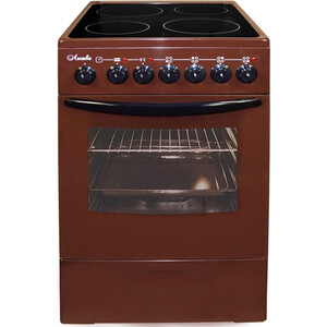 Комбинированная плита Лысьва EF4005MK00 коричневый чайник электрический мастерица ек 1801g 1 8 л прозрачный коричневый