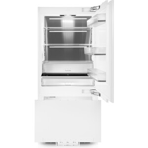 Холодильник-морозильник встраиваемый MAUNFELD MBF212NFW1 морозильник viatto va sd98