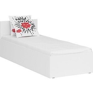 Кровать СВК Стандарт 80х200 белый (1024221) кровать гзми клэр белый 140x200