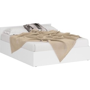 Кровать СВК Стандарт 160х200 белый (1024225) кронштейн мебельный белый 80x120x40x4