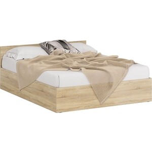 Кровать СВК Стандарт 160х200 дуб сонома (1024239) кровать с ящиками свк стандарт 180х200 дуб сонома 1024245