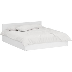 Кровать СВК Стандарт 180х200 белый (1024226) кровать с ящиками свк стандарт 180х200 дуб сонома 1024245