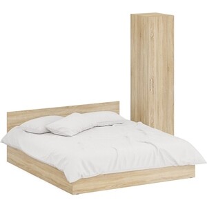 Комплект мебели СВК Стандарт кровать 180х200, пенал 45х52х200, дуб сонома (1024344)