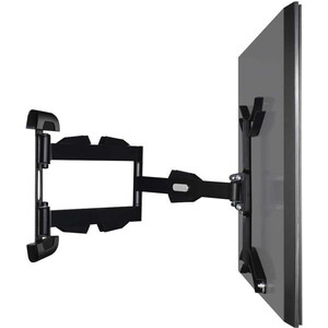 Кронштейн для телевизора HAMA H-108712 черный 32"-65" макс.25кг настенный поворотно-выдвижной и наклонный