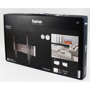 Кронштейн для телевизора HAMA Tilt TV Premium черный 32"-65" макс.35кг настенный