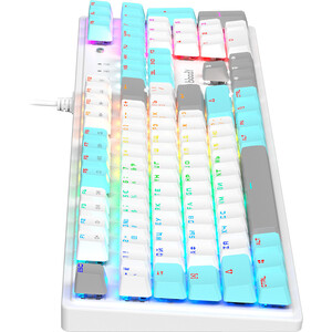 Игровая клавиатура A4Tech Bloody S510N механическая белый USB for gamer LED (S510N (ICY WHITE ))