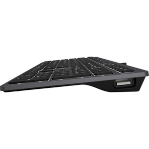 Клавиатура A4Tech Fstyler FX60H серый USB slim LED (FX60H GREY/WHITE) FX60H GREY/WHITE Fstyler FX60H серый USB slim LED (FX60H GREY/WHITE) - фото 3