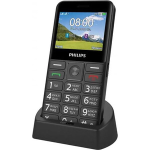 Мобильный телефон Philips E207 Xenium 32Mb черный 867000174127 - фото 4