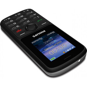 Мобильный телефон Philips E2101 Xenium черный CTE2101BK/00 - фото 2