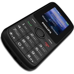 Мобильный телефон Philips E2101 Xenium черный CTE2101BK/00 - фото 3