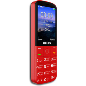Мобильный телефон Philips E227 Xenium 32Mb красный 867000184494 - фото 2
