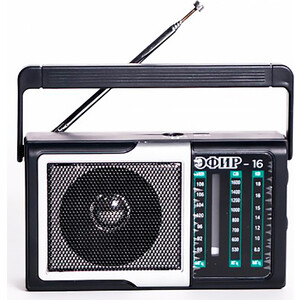 Радиоприемник Сигнал Эфир-16 черный радиоприемник сигнал эфир 15 укв 64 108мгц св 530 1600кгц