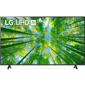 Телевизор LG 75UQ80006LB телевизор lg 55 led uhd smart tv webos звук 20 вт 2x10 вт 3xhdmi 2xusb rj 45 металлический серый 55uq80006lb adgylgd