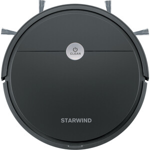 Робот-пылесос StarWind SRV5550 черный пульт управления для робот пылесоса irbis bean 0221 rice 0121