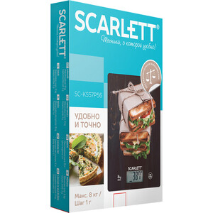 Весы Scarlett SC-KS57P56 сэндвич