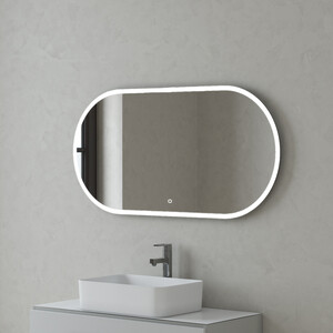 Зеркало Corozo Европа 120х60 с подсветкой, сенсор (SD-00000842) зеркало corozo гольф 40 без шкафчика sd 00000266
