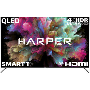 Телевизор QLED HARPER 65Q850TS тюнер dvb t2 harper hdt2 1108