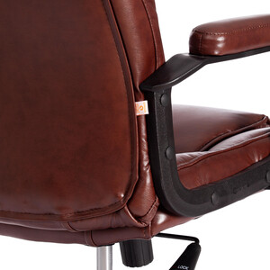 Кресло TetChair Bergamo (22) кож/зам коричневый 2 TONE