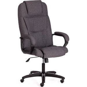 Кресло TetChair Bergamo (22) ткань темно-серый F68 офисное кресло для персонала dobrin terry lm 9400 серый велюр mj9 75