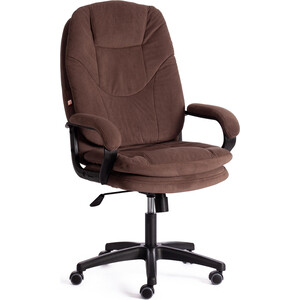 Кресло TetChair Comfort LT (22) флок коричневый 6 кресло tetchair сн747 кож зам коричневый pu c 36 36