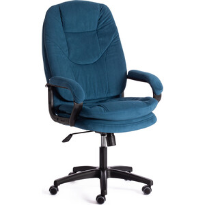 Кресло TetChair Comfort LT (22) флок синий 32 офисное кресло chairman 696 tw 05 синий